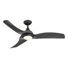 Carregar imagem no visualizador da galeria, 52&quot; Industrial DC Motor Downrod Mount Reversible Ceiling Fan with LED Lighting and Remote Control
