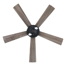 Cargar imagen en el visor de la galería, 52&quot; Windmill Industrial Downrod Mount Reversible Ceiling Fan with Lighting and Remote Control
