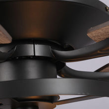 Cargar imagen en el visor de la galería, 52&quot; Wisner Industrial Downrod Mount Reversible Ceiling Fan with Lighting and Remote Control
