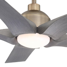 Cargar imagen en el visor de la galería, 56&quot; Genoa Farmhouse DC Motor Downrod Mount Reversible Ceiling Fan with Lighting and Remote Control
