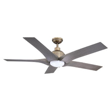 Load image into Gallery viewer, 56&quot; Genoa Farmhouse DC Motor Downrod Mount Reversible Ceiling Fan with Lighting and Remote Control
