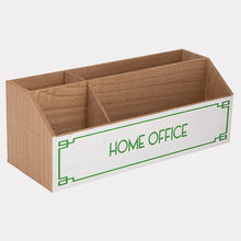 Carregar imagem no visualizador da galeria, Green &amp; White Desktop Organizer, Choose Your Style
