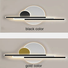 Load image into Gallery viewer, MIRODEMI® Black/Gold Modern Outdoor Waterproof Aluminum LED Wall lamp For Garden porch
