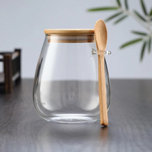 Carregar imagem no visualizador da galeria, Wooden Bamboo Jar
