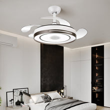 Cargar imagen en el visor de la galería, Lima by Ozarke Smart Fan Chandelier Light
