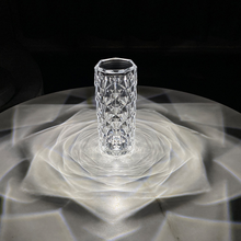 Load image into Gallery viewer, Rose Crystal Lamp
