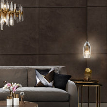 Carregar imagem no visualizador da galeria, Modern Ceiling Lamp Hanging Lighting Fixture with K9 Crystals
