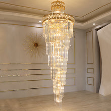 Load image into Gallery viewer, Luxurious Luster Crystal Chandelier
