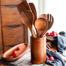 Carregar imagem no visualizador da galeria, Wooden Utensils Set
