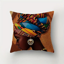 Cargar imagen en el visor de la galería, African Women Cushion Cover
