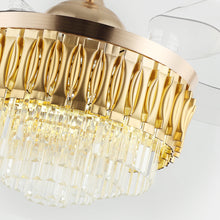 Carregar imagem no visualizador da galeria, Helena Smart Fan Chandelier Light- Minimalist Lighting
