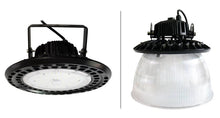 Load image into Gallery viewer, 200W LED High Bay Light (30,000lm) - Dimmable, 5000K, US Plug &amp; Play - Brighten Your Warehouse
