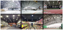 Load image into Gallery viewer, 200W LED High Bay Light (30,000lm) - Dimmable, 5000K, US Plug &amp; Play - Brighten Your Warehouse
