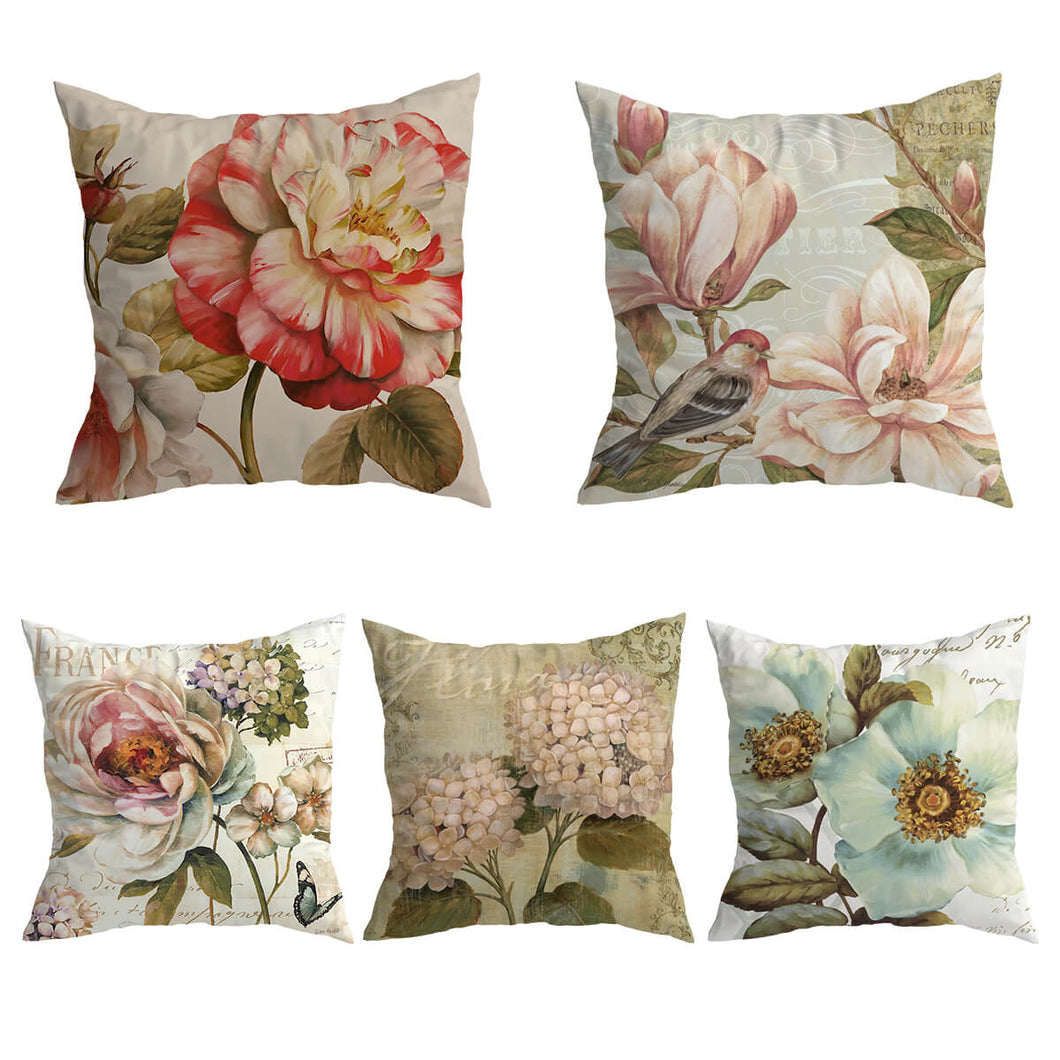 Floral Fantasy Cushion Cover