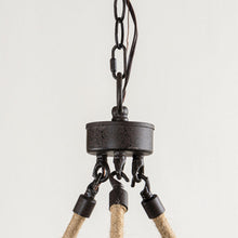 Cargar imagen en el visor de la galería, 6-Light Farmhouse Wooden Pendant Lighting
