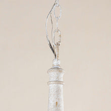 Load image into Gallery viewer, 6-Light French Country Candle-Style Chandelier in Distressed
