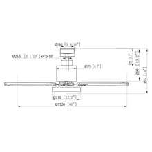 Carregar imagem no visualizador da galeria, 60&quot; Lucknow Modern Satin Nickel DC Motor Downrod Mount Reversible Ceiling Fan with Lighting and Remote Control
