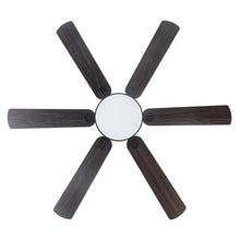 Load image into Gallery viewer, 60&quot; Industrial DC Motor Downrod Mount Reversible Ceiling Fan with Lighting and Remote Control
