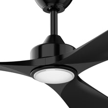 Load image into Gallery viewer, 60&quot; Newbury Industrial DC Motor Downrod Mount Reversible Ceiling Fan with Lighting and Remote Control
