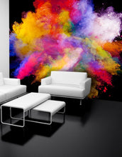 Carregar imagem no visualizador da galeria, Wall Mural Decal Sticker Burst of Color Powder Abstract #6006

