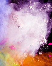 Carregar imagem no visualizador da galeria, Wall Mural Decal Sticker Burst of Color Powder Abstract #6006
