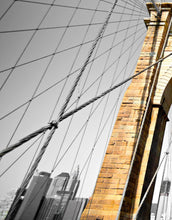 Cargar imagen en el visor de la galería, New York City Brooklyn Bridge Wall Mural #6042
