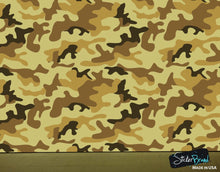 Load image into Gallery viewer, Desert Brown Military Camo Camouflage Wall Mural #6062
