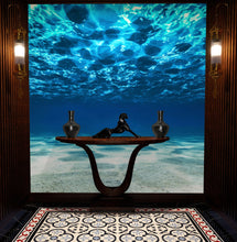 Carregar imagem no visualizador da galeria, Underwater Wallpaper. View of Tropical Beach Wall Mural #6124
