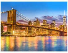 Cargar imagen en el visor de la galería, New York City Brooklyn Bridge Wall Mural Decal Sticker. #6149
