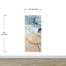 Cargar imagen en el visor de la galería, Marble Stone Quartz Pattern Wall Mural. #6166
