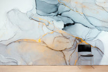 Cargar imagen en el visor de la galería, Marble Stone Quartz Pattern Wall Mural. #6166
