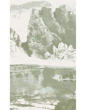 Cargar imagen en el visor de la galería, Shan Shui Traditional Chinese Mountain Landscape Scenery Painting Wall Mural. #6178
