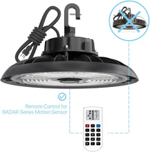 Carregar imagem no visualizador da galeria, Universal Remote for LED UFO High Bay Lights - Dimmable, Color Control, Timer
