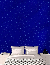 Load image into Gallery viewer, Starry Night on a Deep Blue Midnight Sky Wall Mural Decal. #6198
