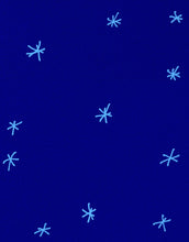 Carregar imagem no visualizador da galeria, Starry Night on a Deep Blue Midnight Sky Wall Mural Decal. #6198
