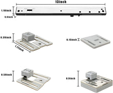 Cargar imagen en el visor de la galería, Barn Door Soft Close Kit in Stainless Steel
