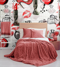 Cargar imagen en el visor de la galería, Fashion Cosmetic Make-up Peel and Stick Wallpaper | Removable Wall Mural #6214
