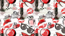 Cargar imagen en el visor de la galería, Fashion Cosmetic Make-up Peel and Stick Wallpaper | Removable Wall Mural #6214
