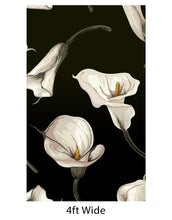 Cargar imagen en el visor de la galería, Elegant Rustic Tulip Flower Peel and Stick Wallpaper | Removable Wall Mural #6216
