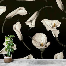 Carregar imagem no visualizador da galeria, Elegant Rustic Tulip Flower Peel and Stick Wallpaper | Removable Wall Mural #6216
