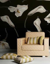 Cargar imagen en el visor de la galería, Elegant Rustic Tulip Flower Peel and Stick Wallpaper | Removable Wall Mural #6216
