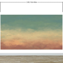 Cargar imagen en el visor de la galería, Cloud Wallpaper Wall Art Decor. Pastel Cloudscape Wallpaper. #6235
