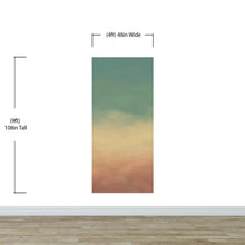 Cargar imagen en el visor de la galería, Cloud Wallpaper Wall Art Decor. Pastel Cloudscape Wallpaper. #6235
