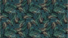 Cargar imagen en el visor de la galería, Tropical Palm Leave Pattern Peel and Stick Wall Mural. #6264
