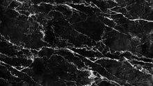 Load image into Gallery viewer, Black Marble Stone Granite Slate Peel and Stick Wallpaper | Removable Wall Mural #6274
