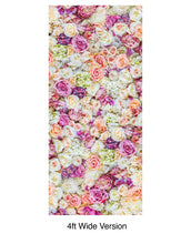 Load image into Gallery viewer, Peonies Flower Pattern Peel and Stick Wall Mural. Wedding Background. #6277
