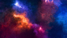 Cargar imagen en el visor de la galería, Space Galaxy Nebula Wall Mural Peel and Sticker Wallpaper. #6295
