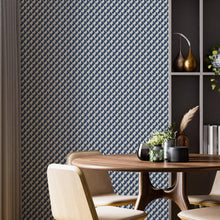 Cargar imagen en el visor de la galería, Modern Geometric Shape Pattern Wall Mural. Minimalist Mosaic Square Box Shape Bauhaus Pattern. #6328
