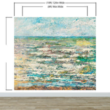 Load image into Gallery viewer, The Sea Painting from 1887 by Jan Toorop. Wall Mural / Peel and Stick Wallpaper. #6334
