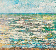 Load image into Gallery viewer, The Sea Painting from 1887 by Jan Toorop. Wall Mural / Peel and Stick Wallpaper. #6334
